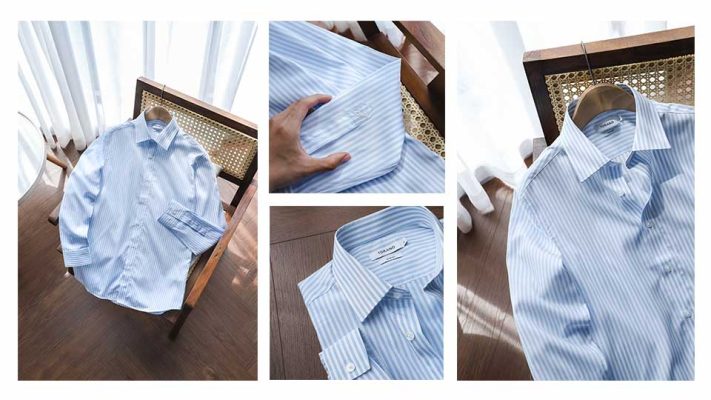 album concept chụp ảnh sơ mi sàn gỗ sang trọng