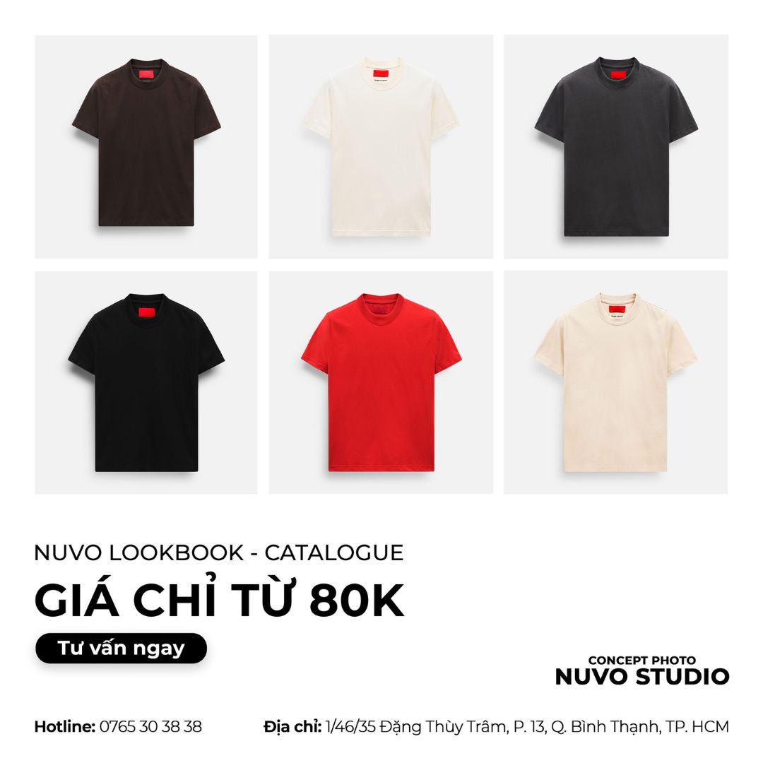 Bảng giá dịch vụ chụp ảnh Catalogue 2D 3D