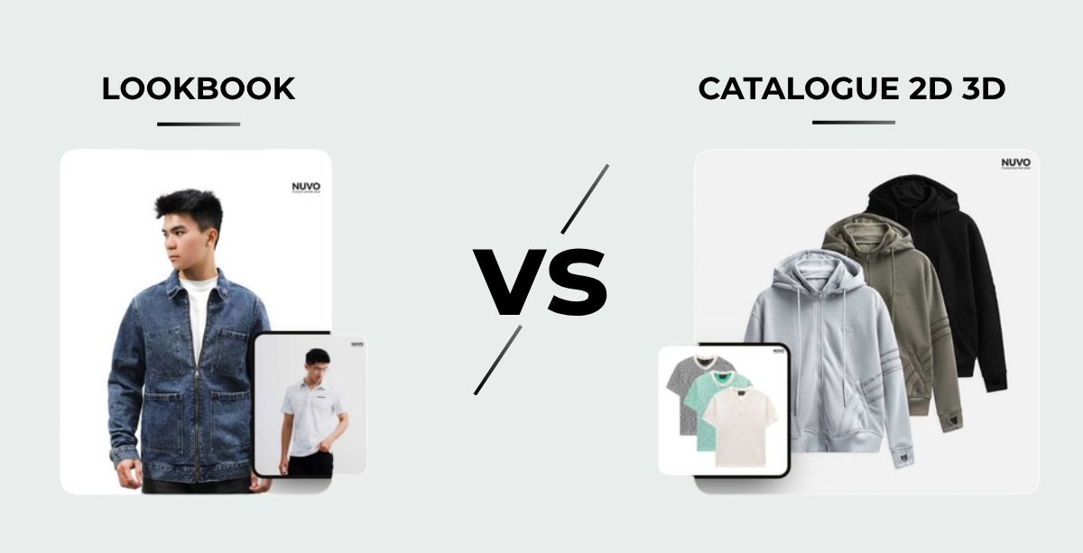 Lookbook và Catalogue 2D 3D khác nhau như thế nào?